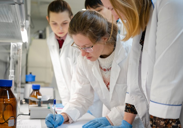 В генетику - через разные отрасли науки и практики